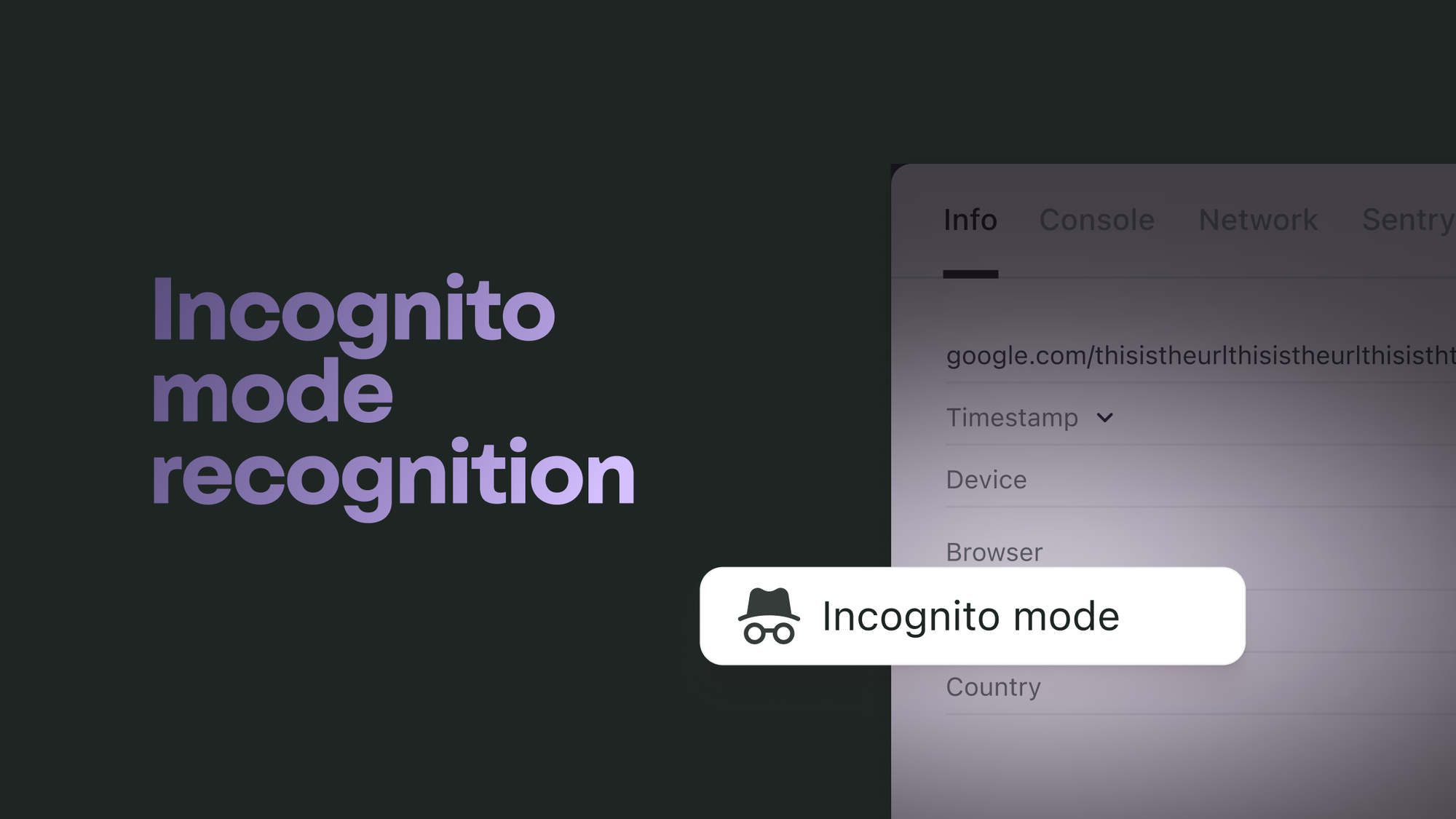 New debug detail in Jam.dev for bugs in incognito