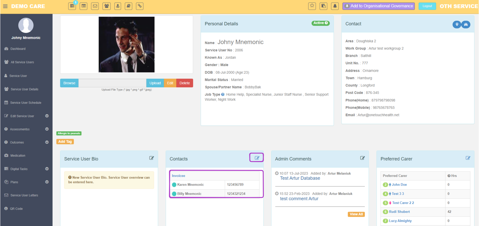The Client Relationship Management (CRM) Tool Part 4 - Shared Contacts ...